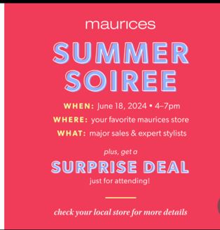 Maurices SummerSoiree